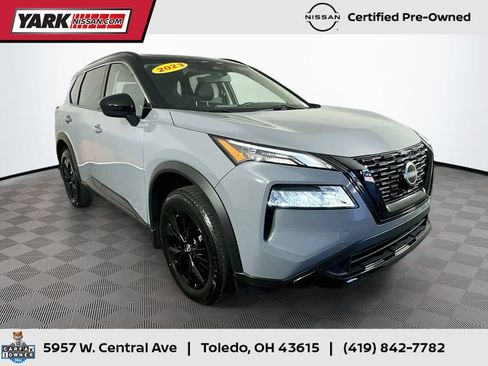 Certified 2023 Nissan Rogue SV w/ SV Premium B Package AWD/4WD image 1