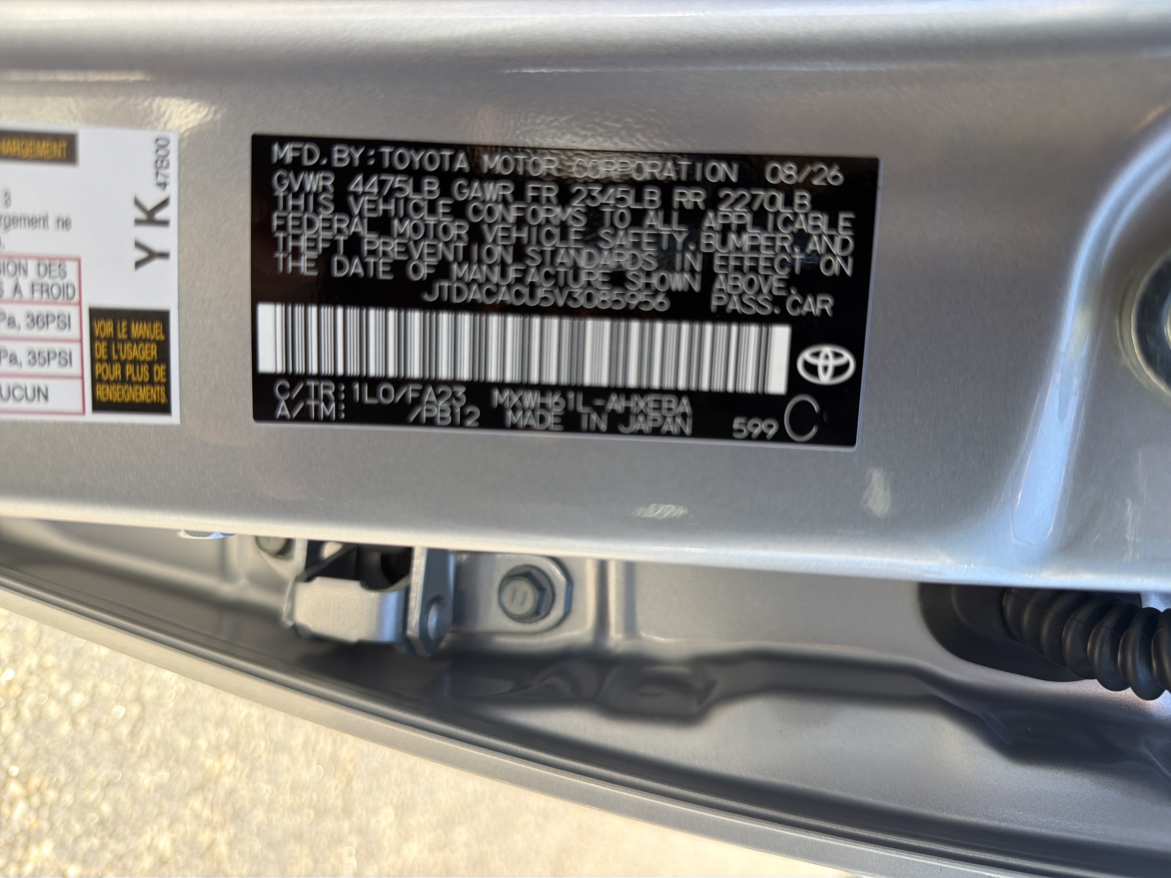 New 2027 Toyota Prius Plug-In Hybrid FWD image 30