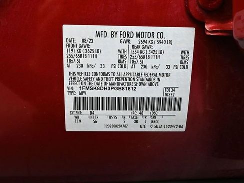 Used 2023 Ford Explorer XLT w/ Equipment Group 202A image 54