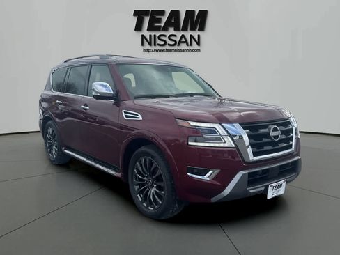 Used 2024 Nissan Armada Platinum w/ Captain's Chairs Package image 2