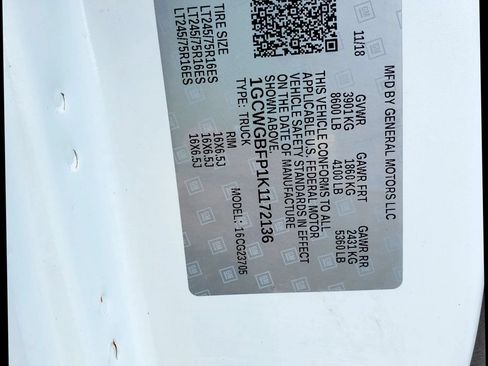 Used 2019 Chevrolet Express 2500 Extended w/ Driver Convenience Package RWD image 30
