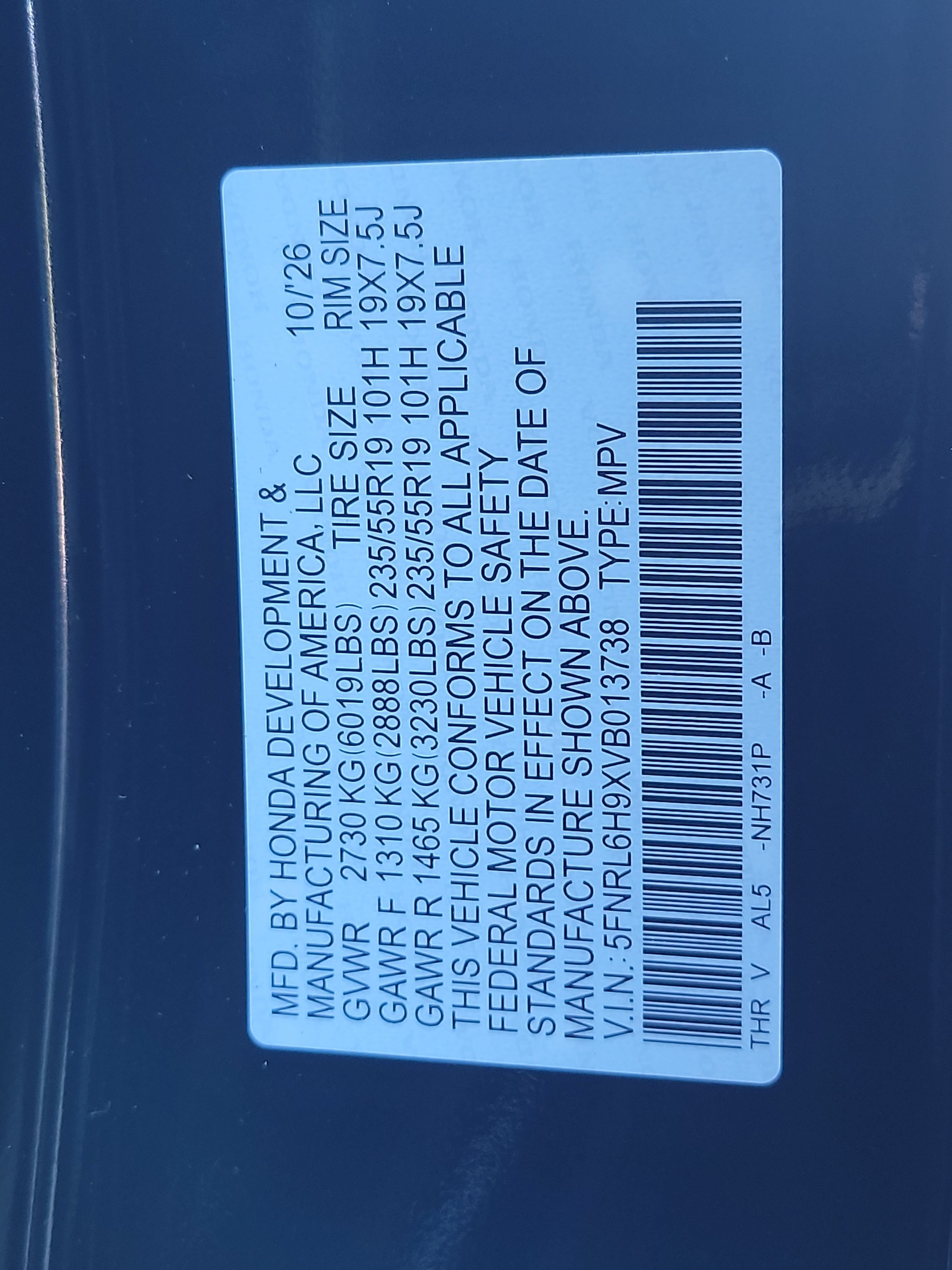 New 2027 Honda Odyssey Elite image 33
