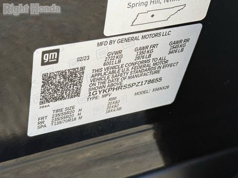 Used 2023 Cadillac XT6 Sport w/ Platinum Package image 32