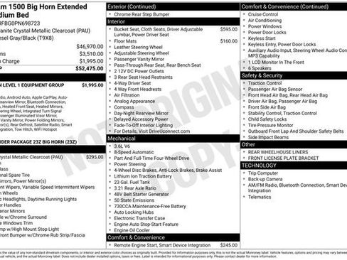 Certified 2023 RAM 1500 Big Horn AWD/4WD image 3