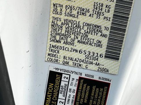 Used 2023 Nissan Frontier S w/ Technology Package image 26