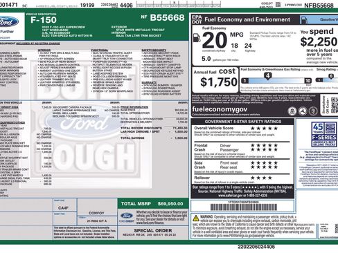 Used 2022 Ford F150 Lariat w/ Equipment Group 502A High image 16