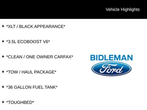 Used 2025 Ford F150 XLT w/ Equipment Group 301A Standard AWD/4WD image 3