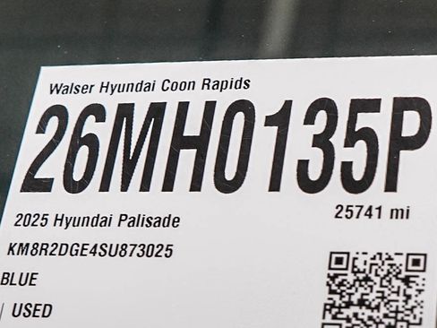 Used 2025 Hyundai Palisade SEL AWD/4WD image 32