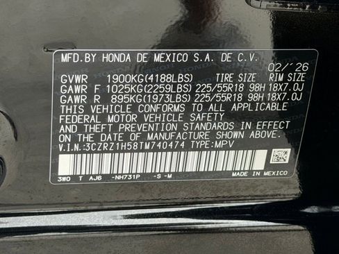 Used 2026 Honda HR-V Sport image 17