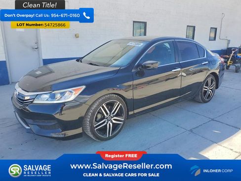 Used 2017 Honda Accord Sport image 1
