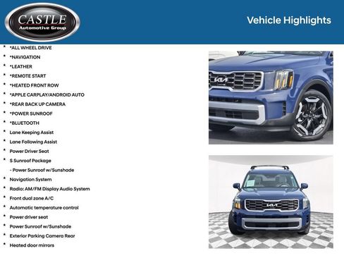 Used 2024 Kia Telluride S w/ S Sunroof Package AWD/4WD image 3
