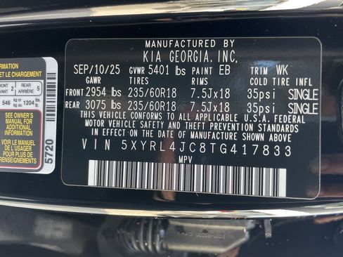 New 2026 Kia Sorento S image 36