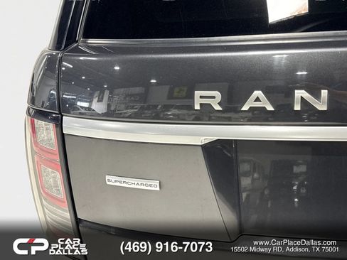 Used 2016 Land Rover Range Rover Supercharged AWD/4WD image 26