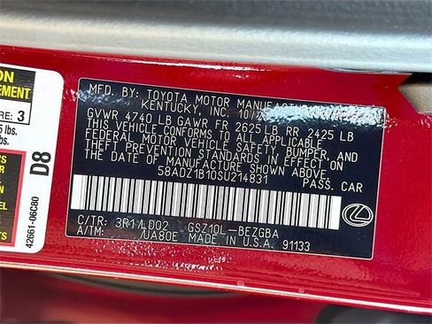 New 2025 Lexus ES 350 w/ Premium Package image 43