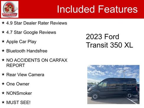 Used 2023 Ford Transit 350 XL image 5