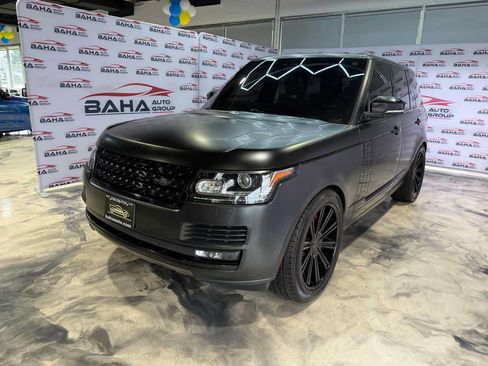 Used 2017 Land Rover Range Rover Supercharged AWD/4WD image 3