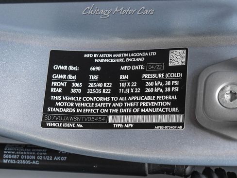Used 2022 Aston Martin DBX AWD/4WD image 58