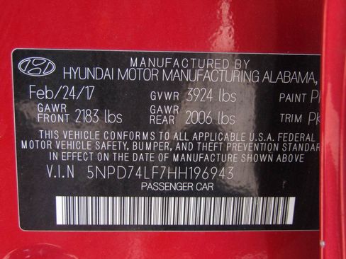 Used 2017 Hyundai Elantra SE FWD image 25