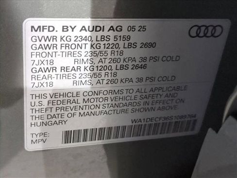 Certified 2025 Audi Q3 2.0T Premium w/ Convenience Package image 27