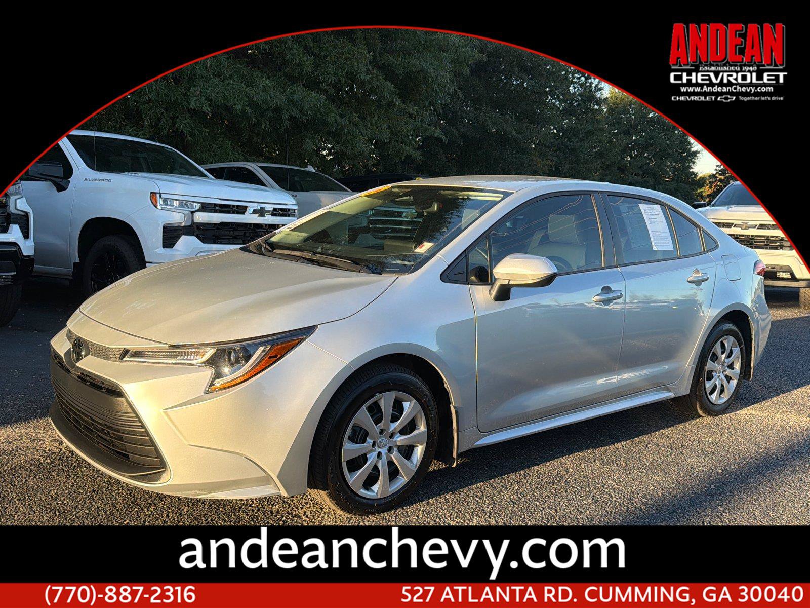 Used 2026 Toyota Corolla LE FWD image 1