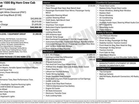 Used 2020 RAM 1500 Big Horn AWD/4WD image 33
