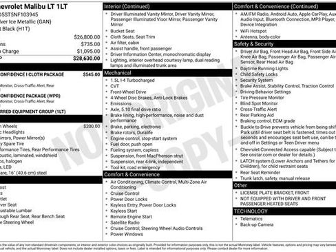 Used 2022 Chevrolet Malibu LT image 10