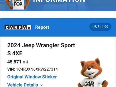 Used 2024 Jeep Wrangler Unlimited w/ Convenience Group AWD/4WD image 6