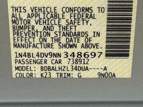 Certified 2022 Nissan Altima 2.5 SV image 32