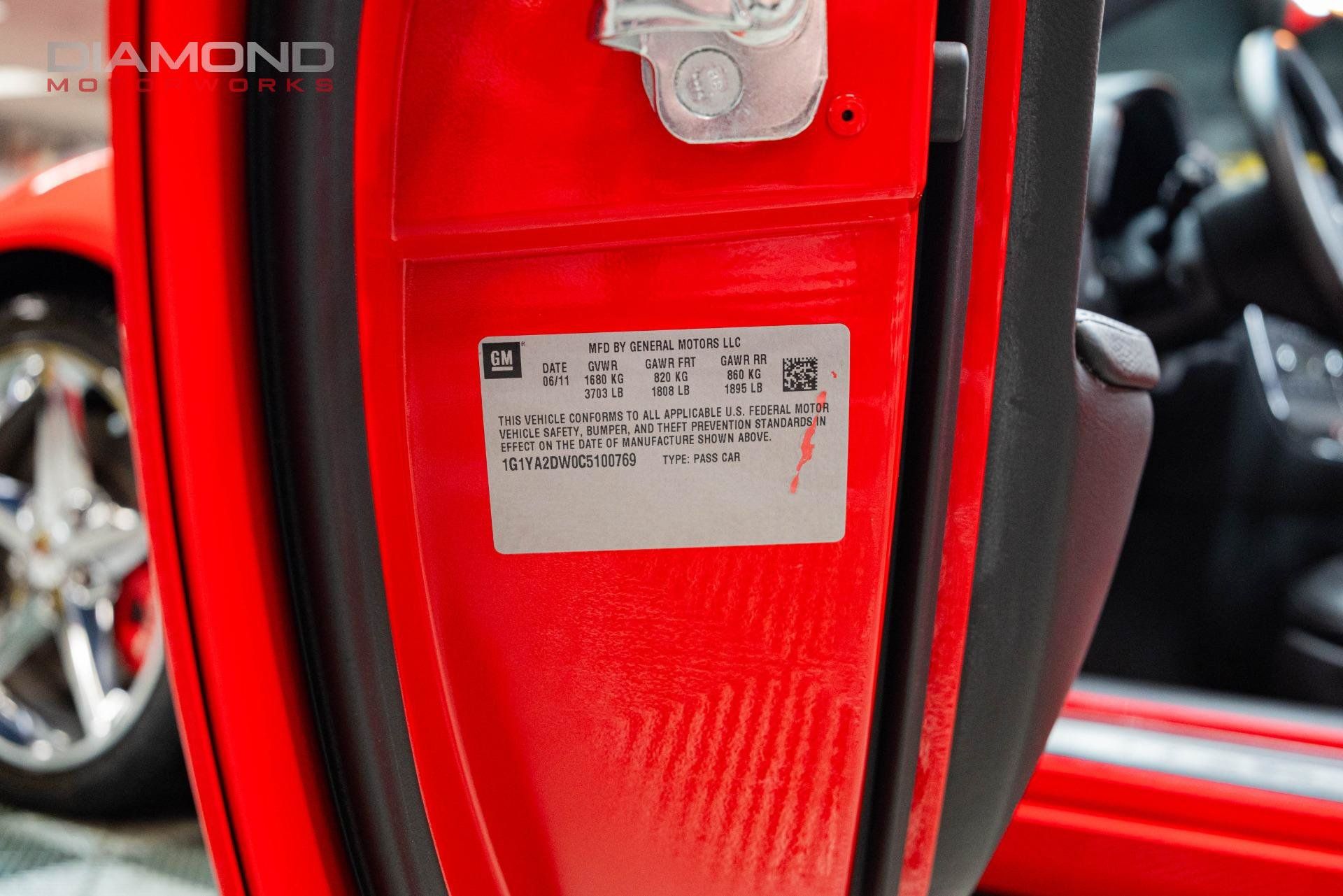 Used 2012 Chevrolet Corvette Coupe w/ Battery Protection Package RWD image 76