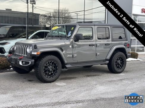 Used 2022 Jeep Wrangler Unlimited Sahara w/ Cold Weather Group image 2
