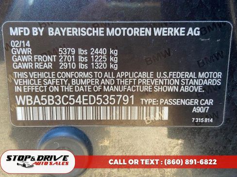 Used 2014 BMW 535i xDrive Sedan image 22