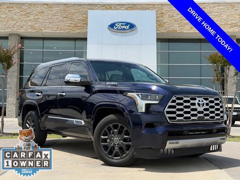 Used 2024 Toyota Sequoia Capstone AWD/4WD image 1
