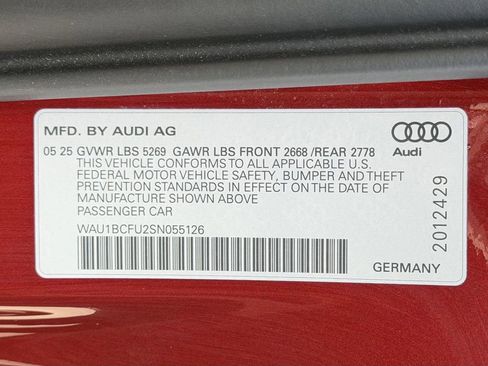 Certified 2025 Audi A5 2.0T Premium w/ Convenience Package AWD/4WD image 27