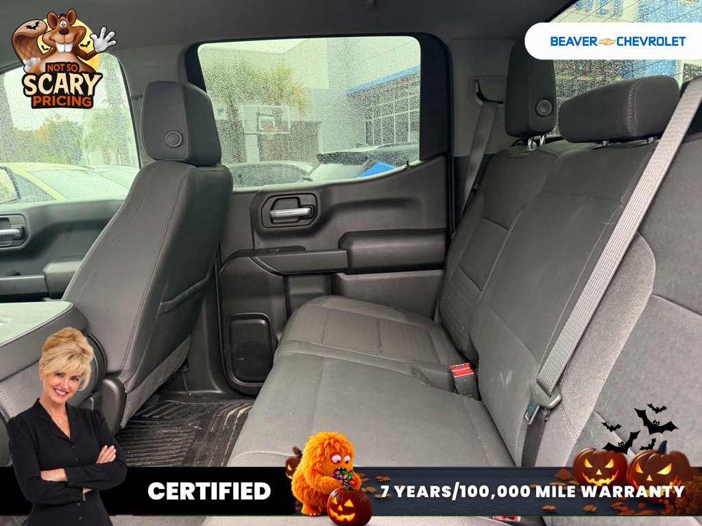 Used 2025 Chevrolet Silverado 1500 Custom w/ Turbomax Blackout Package AWD/4WD image 9