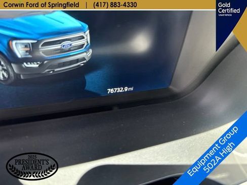 Used 2022 Ford F150 Lariat w/ Equipment Group 502A High AWD/4WD image 10