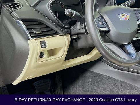 Used 2023 Cadillac CT5 Luxury w/ Sun And Sound Package AWD/4WD image 12