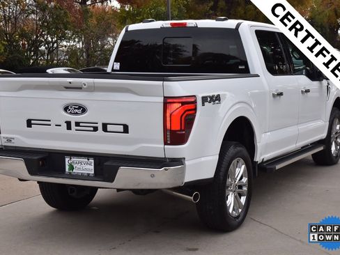 Certified 2025 Ford F150 Lariat w/ Equipment Group 501A Mid image 8