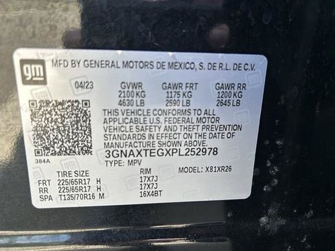 Certified 2023 Chevrolet Equinox LT w/ Driver Convenience Package AWD/4WD image 16