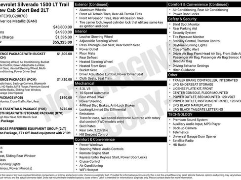 Used 2020 Chevrolet Silverado 1500 LT Trail Boss image 11