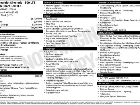 Used 2025 Chevrolet Silverado 1500 LTZ RWD image 6