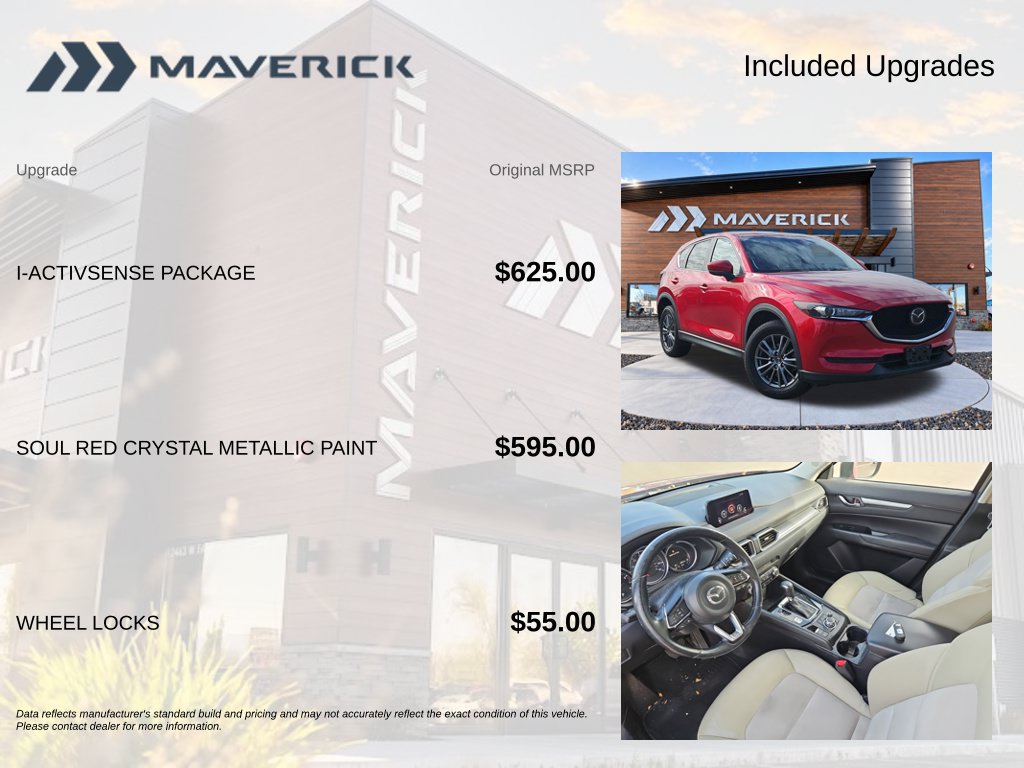 Used 2017 MAZDA CX-5 Touring w/ I-ACTIVSENSE Package AWD/4WD image 6