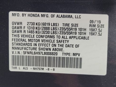 Used 2020 Honda Odyssey Elite image 33