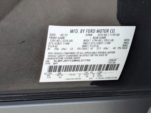 Used 2021 Lincoln Aviator Black Label Grand Touring image 22