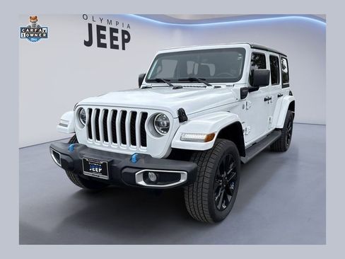Certified 2022 Jeep Wrangler Unlimited Sahara w/ Cold Weather Group image 1