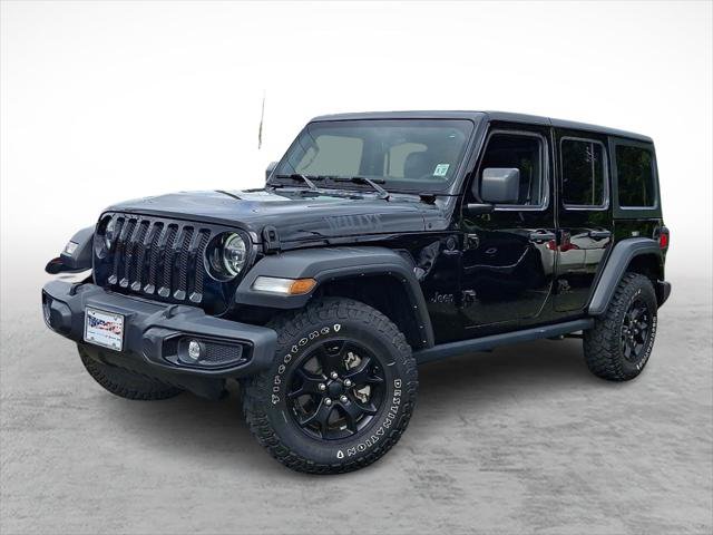 Certified 2022 Jeep Wrangler Unlimited Sport AWD/4WD image 1