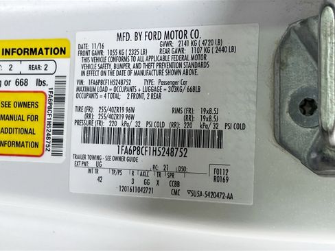 Used 2017 Ford Mustang GT Premium w/ Equipment Group 401A image 31