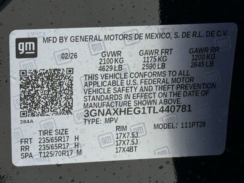 New 2026 Chevrolet Equinox LT image 20