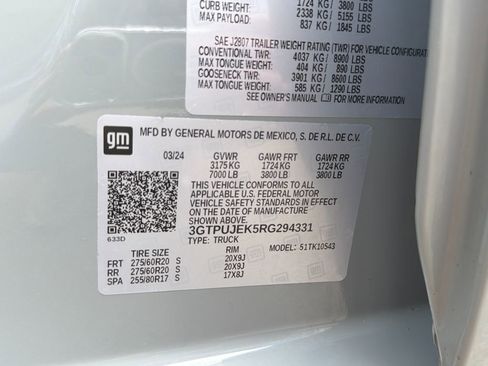 Used 2024 GMC Sierra 1500 Elevation image 28
