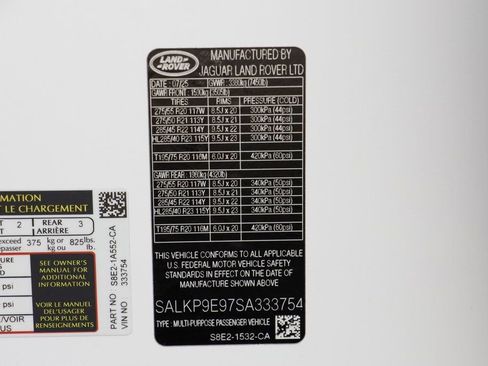 New 2025 Land Rover Range Rover SE AWD/4WD image 26