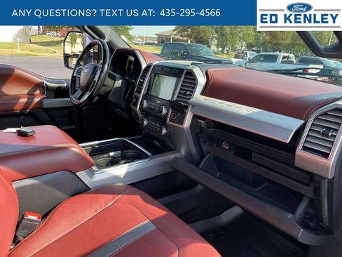 Used 2018 Ford F350 Platinum w/ Platinum Ultimate Package AWD/4WD image 34